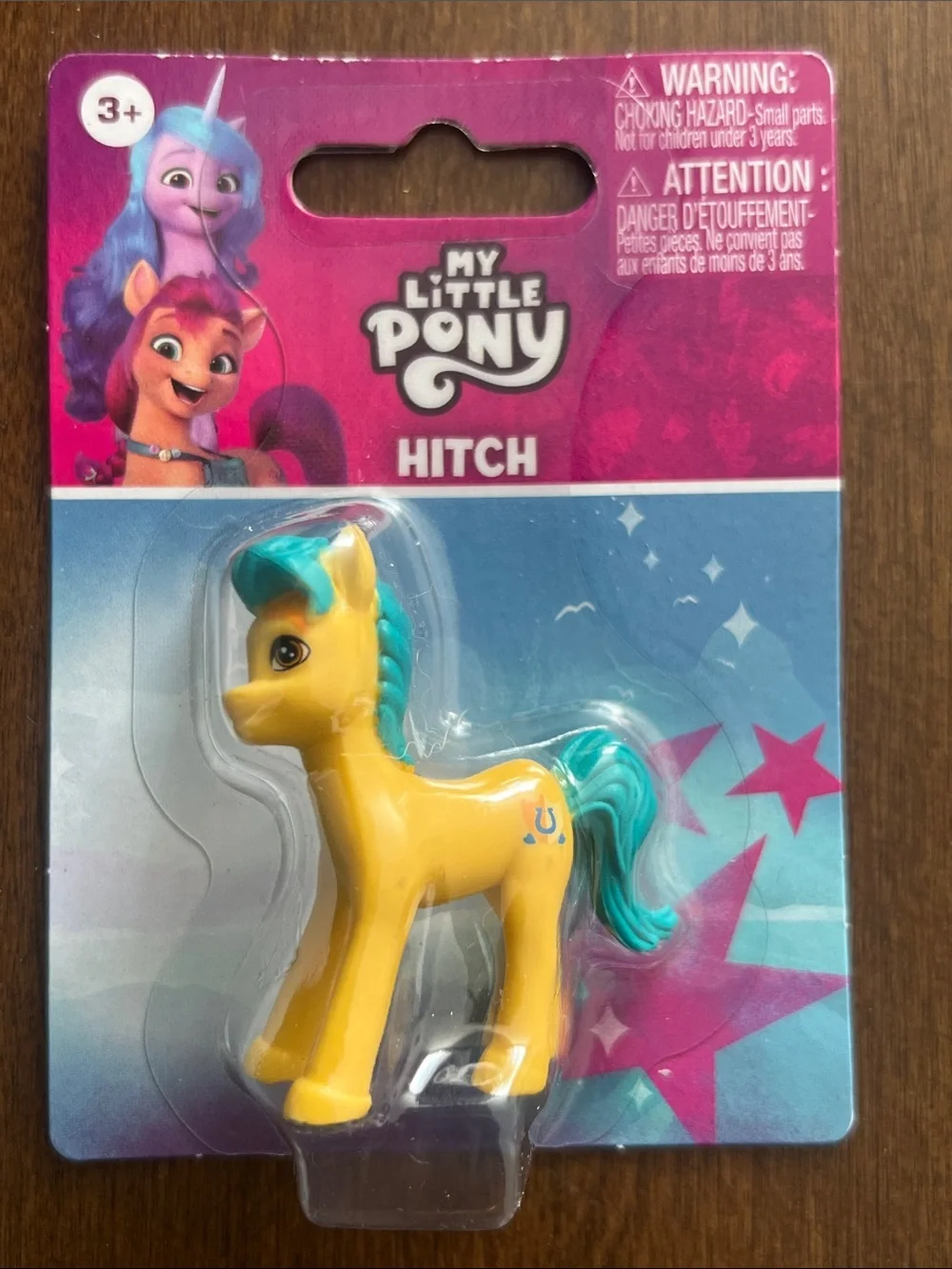 My Little Pony Zipp White, Hitch Yellow & Pipp Pink Mini Figures